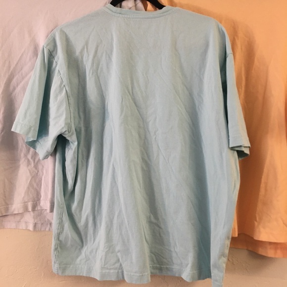 Everlane 100% Organic Cotton Short Sleeve T-Shirt Bundle (3) Large Blue Orange - Picture 5 of 9